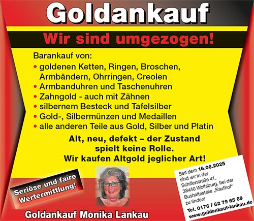Goldankauf Lankau in Wolfsburg